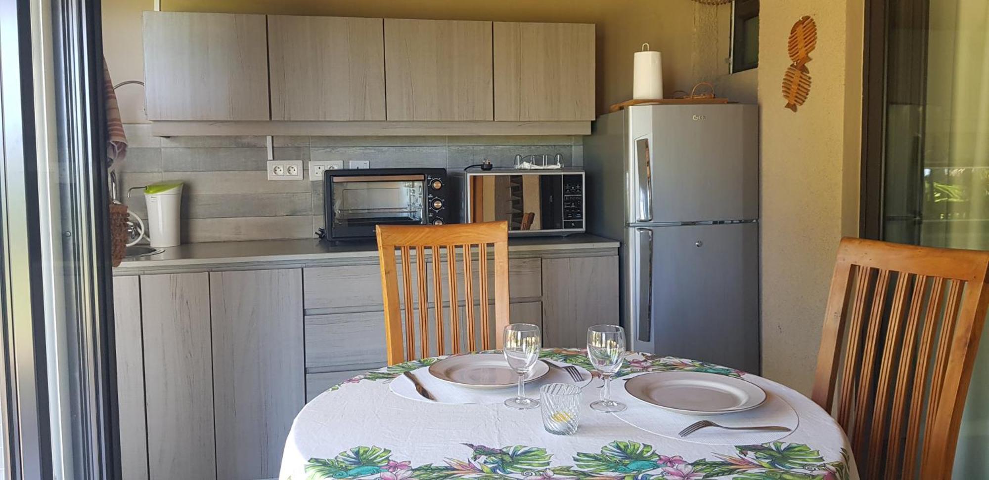 Flamboyant Ocean View - Ex Hillside Haven Apartment Tamarin Exterior photo